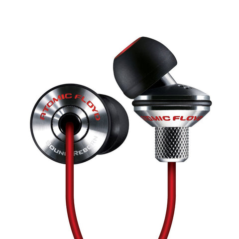 Atomic Floyd - HiDefJax Stereo Headphones with Red Cable